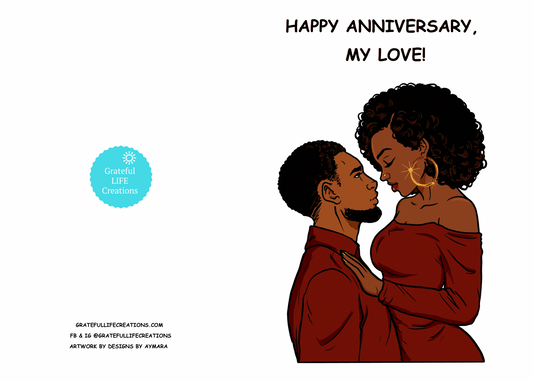 Happy Anniversary Card