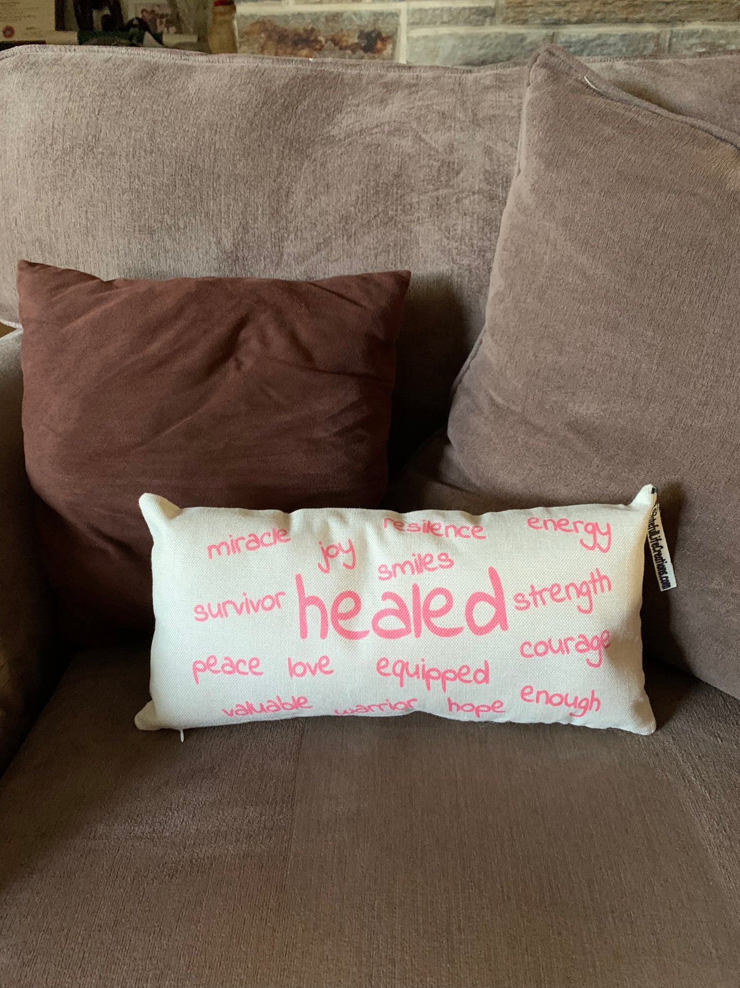 Breast Cancer Awareness Pillow