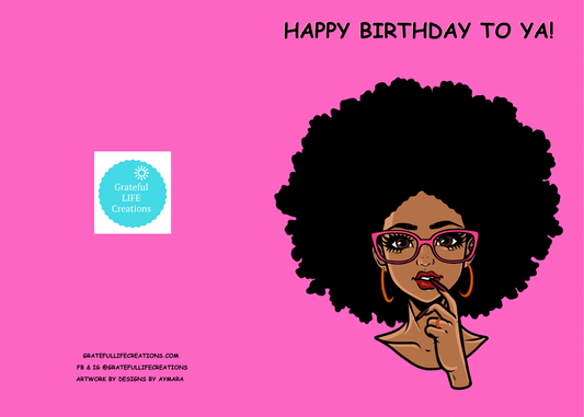 Happy Birthday Card