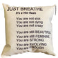 Hot Fash Menopause Affirmation Pillow